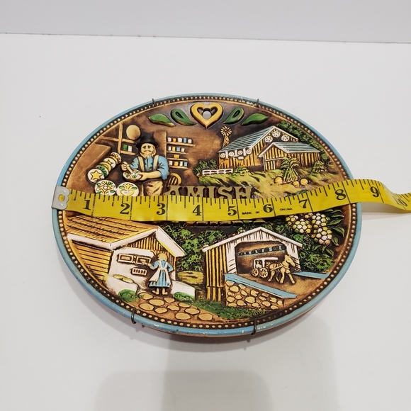 Amish Country Souvenir Ceramic Plate - Picture 5 of 7
